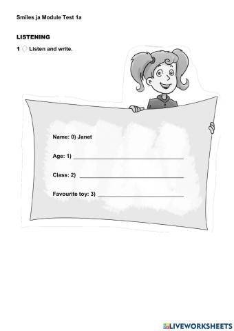 Smiles Module Test 1