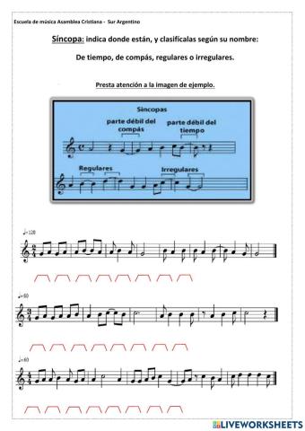 CL15 - Síncopas (Clasif)