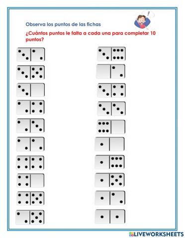 Cuánto me falta para 10