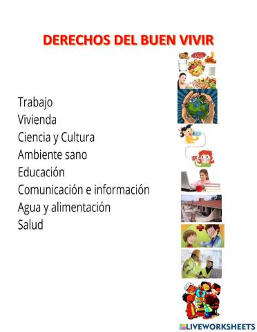 Derechos del Buen Vivir