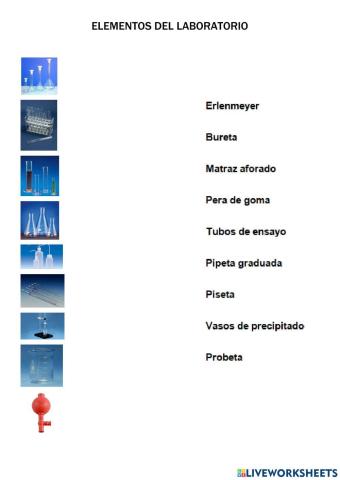 Elementos de laboratorio