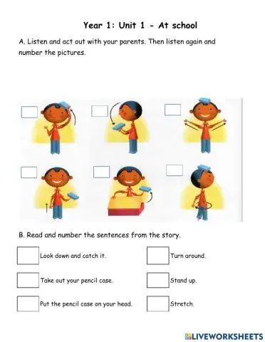 Superminds Unit 1: At school