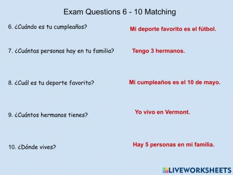 Interpersonal Question