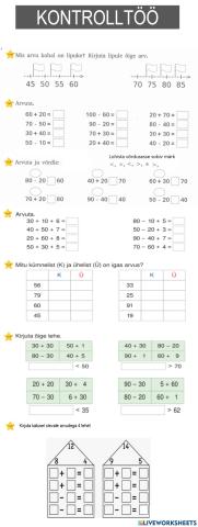 Matemaatika kordav töö