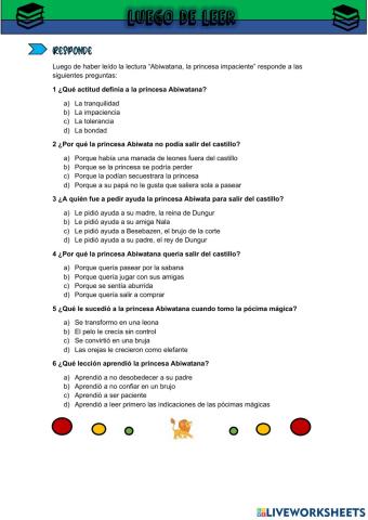 Abiwatana, la princesa impaciente