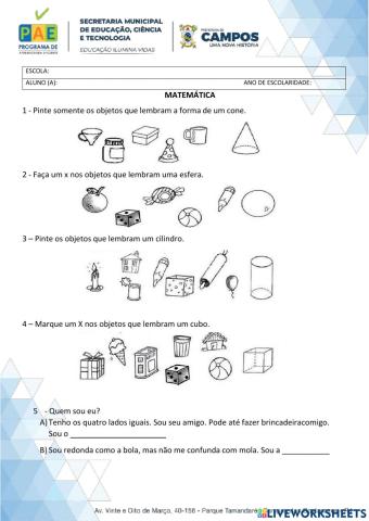 Sólidos Geométricos