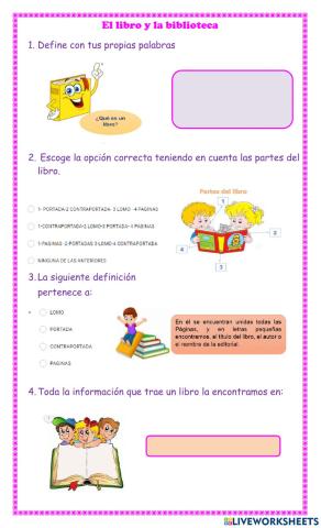 El libro y la biblioteca