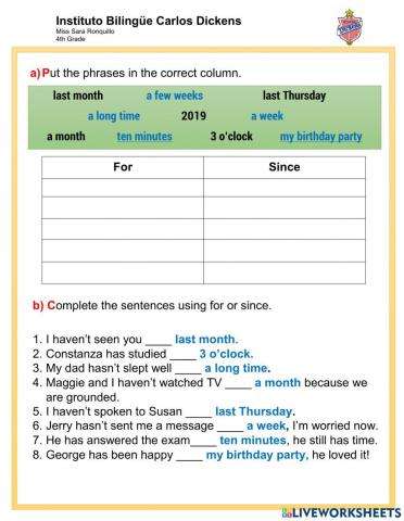 72 - Grammar Practice - 3-5