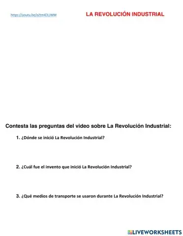 La Revolución Industrial