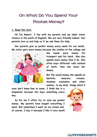 How do People Spend Money