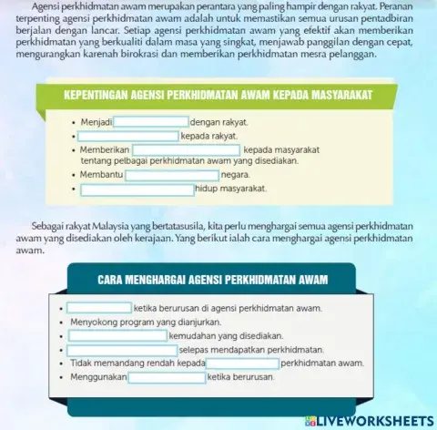 Unit 8 Perkhidmatan Awam