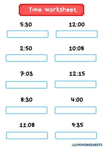 Telling and reading time