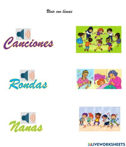 Rondas, nanas y canciones