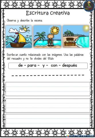 Español Dominio: Expresión escrita