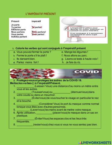 L'impératif présent
