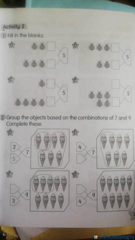 Combination of numbers