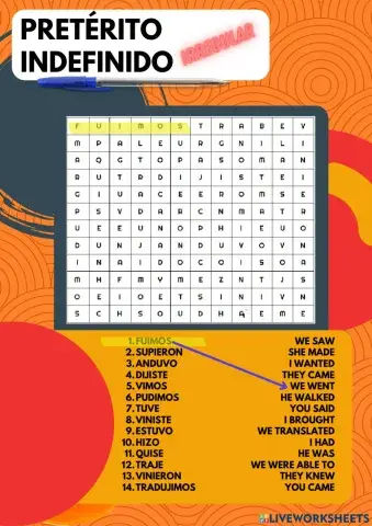 Pretérito Indefinido