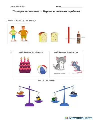 Мерење и решавање проблеми