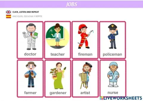 JOBS flashcards