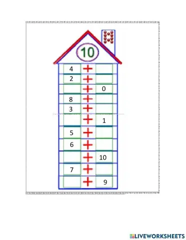 Descomposición numérica del 10