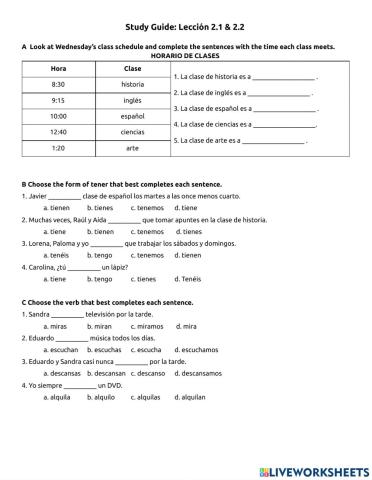 SP 1 Final Study Guide PT 2