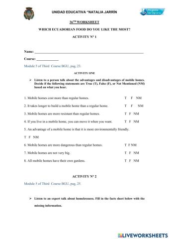 Movile Homes and Homelessness