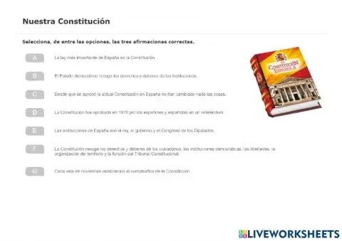 Nuestra Constitución