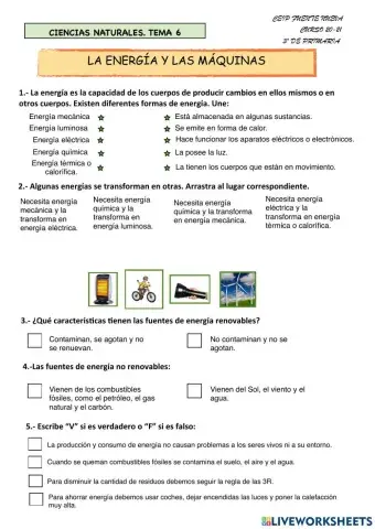 Energía y Máquinas