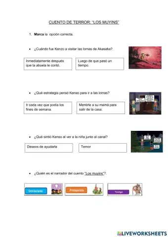 Cuento de terror -Los muyins°