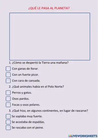 ¿Qué le pasa al planeta?