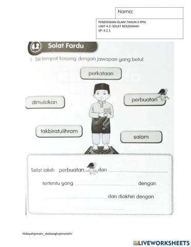 Pengertian solat PPKI Thn 5