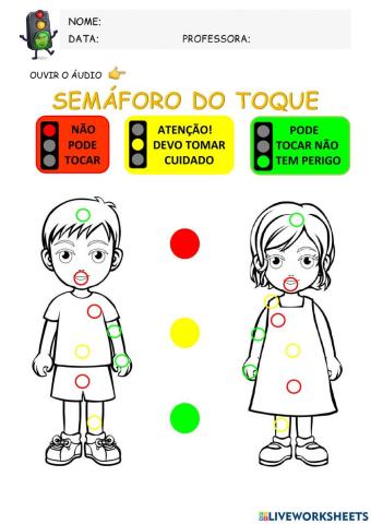 Semáforo do toque