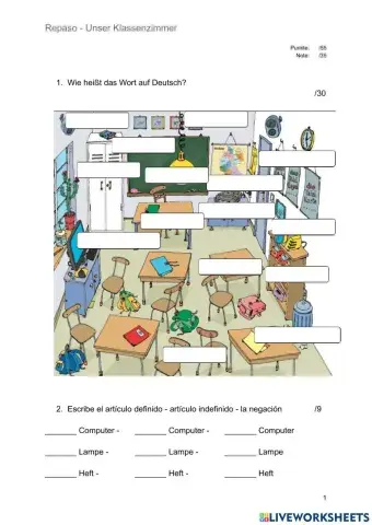 Unser Klassenzimmer (Wo ist Paula? 2)