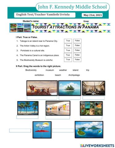 Tourist Sites in Panama