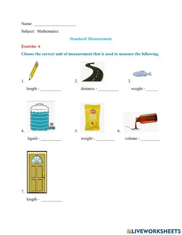 Standard Measurement