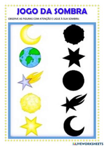 Ligando a figura à sombra