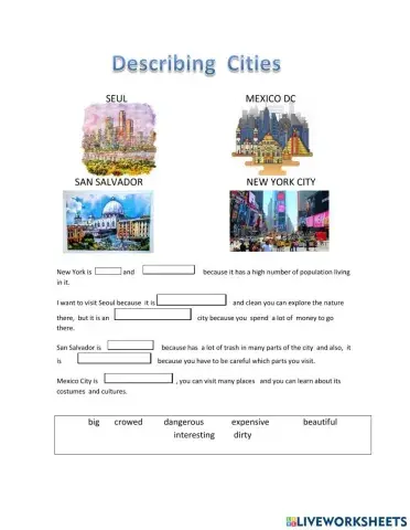 Talking about my favourite city