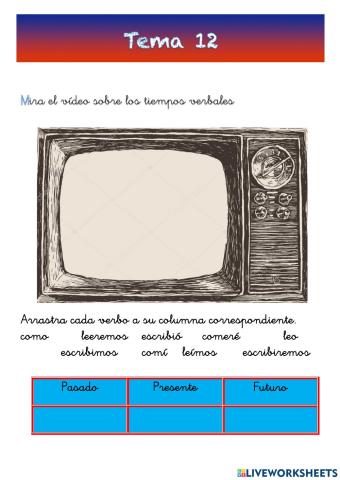 repaso tema 12 lengua 1º