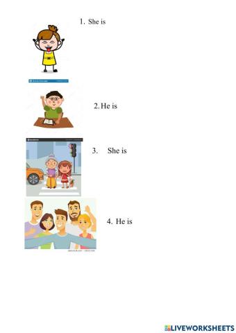 Personality adjectives