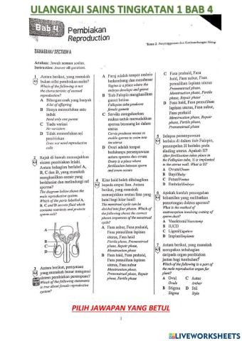 Sains tingkatan 1 bab4