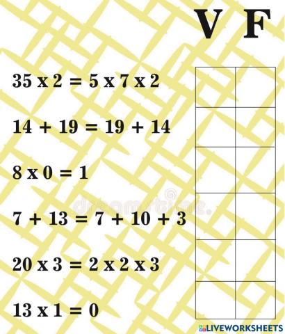 Propiedades de la suma y la multiplicación