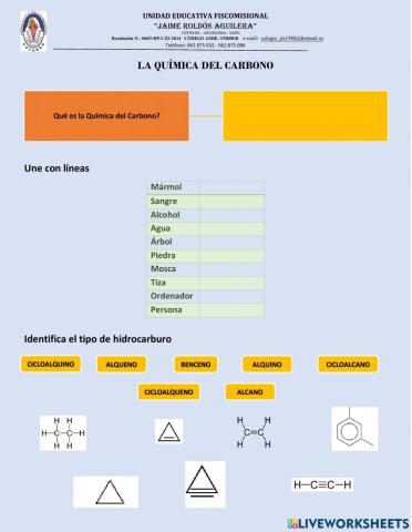 La Química del carbono