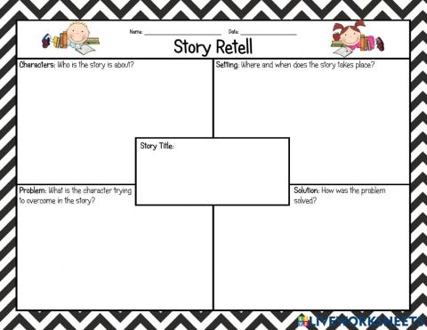Story Telling Graphic Organizer