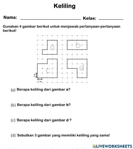 Keliling Bangun Datar