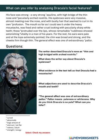 Analysing Dracula