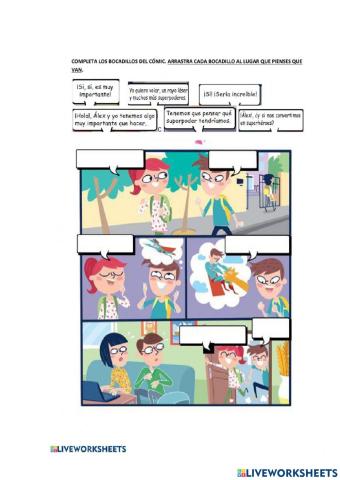 Ordena la historieta