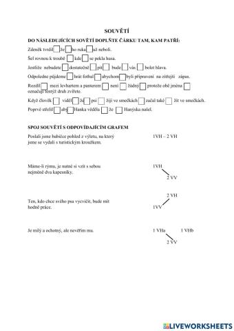 Jednoduché souvětí