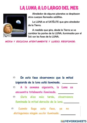 Fases de la luna