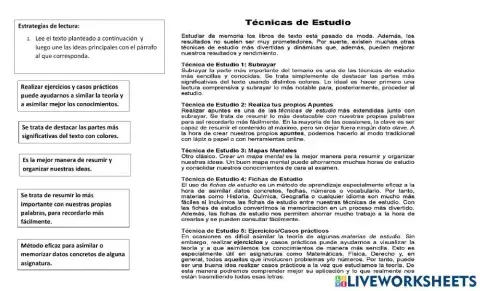 Técnicas de estudio