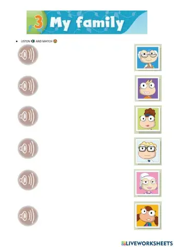 Poptropica English Starter - My Family